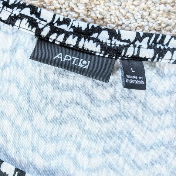 ⭐NWT Apt 9 Ombre Jersey Dress Large⭐ - Picture 5 of 10